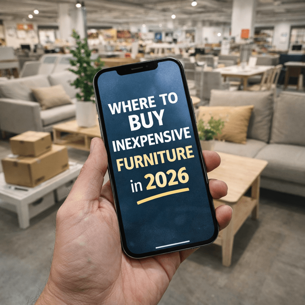 Where to Buy Inexpensive Furniture in 2026